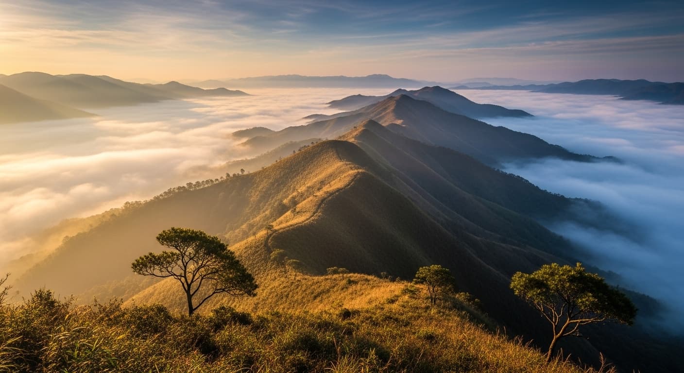 Săn mây Tà Xùa: Chinh phục 'Sống lưng khủng long' giữa biển trời