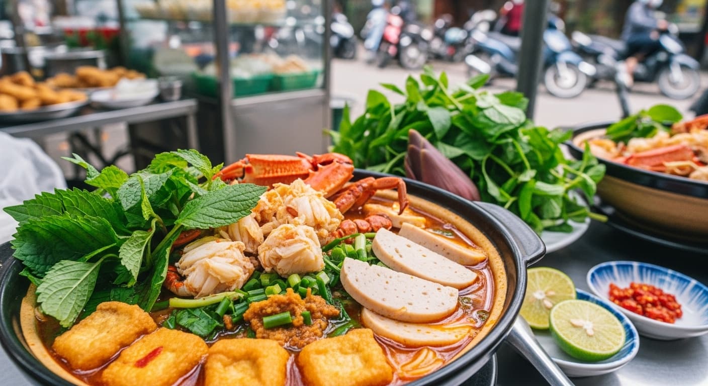 Bún riêu cua đặc sản hà nội