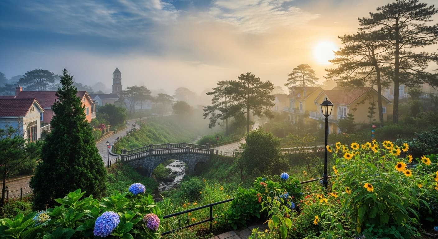 Đà Lạt Tháng 12: Check-in Những Toạ Độ Mới Nổi Đẹp Tựa Trời Âu